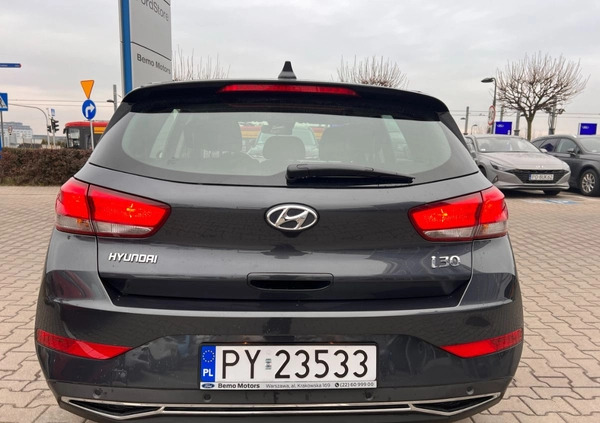 Hyundai I30 cena 69900 przebieg: 16359, rok produkcji 2022 z Czyżew małe 466